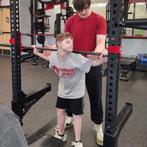 COACH ROZY PERFORMANCE HELPS WORK WITH YANKTON SPECIAL OLYMPIC POWERLIFTING TEAM